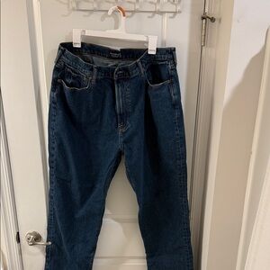 Abercrombie & Fitch Vintage Stretch Athletic Loose Jeans 38x34